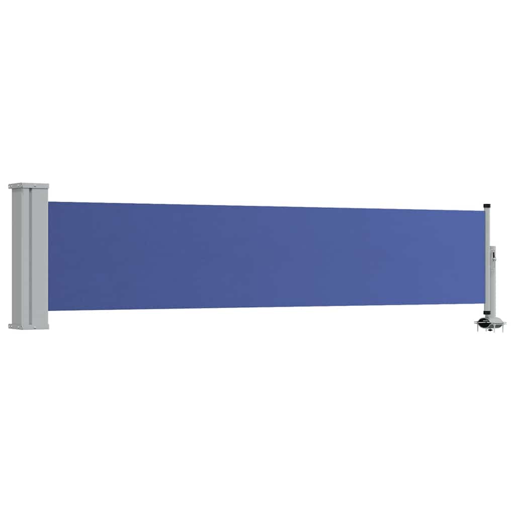 Écran de jardin vidaxl extensible 60x300 cm bleu