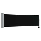 Écran de jardin vidaxl extensible 80x300 cm noir