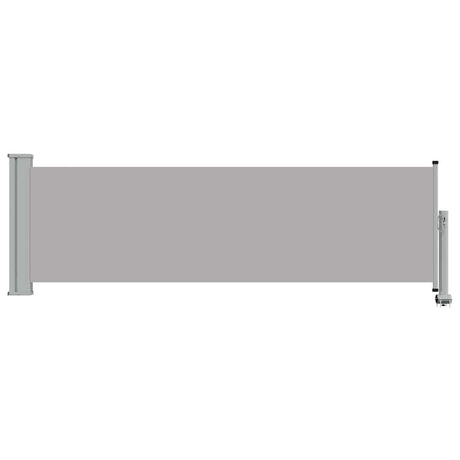 Écran de jardin vidaxl extensible 80x300 cm gris