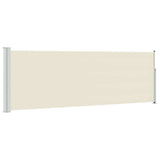 Écran de jardin Vidaxl extensible 100x300 cm crème