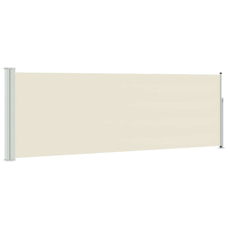 Écran de jardin Vidaxl extensible 100x300 cm crème