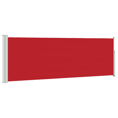 Écran de jardin vidaxl extensible 100x300 cm rouge
