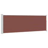 Écran de jardin vidaxl extensible 100x300 cm brun