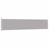 Écran de jardin vidaxl extensible 100x500 cm gris