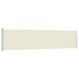 Vidaxx paravent de jardin extensible 120x500 cm crème
