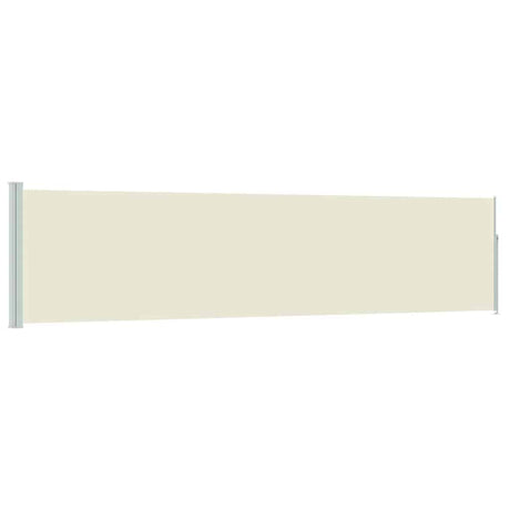 Vidaxx paravent de jardin extensible 120x500 cm crème