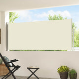 Vidaxx paravent de jardin extensible 120x500 cm crème