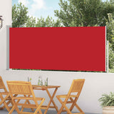 Vidaxx paravent de jardin extensible 120x500 cm rouge