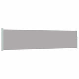 Vidaxx paravent de jardin extensible 120x500 cm gris