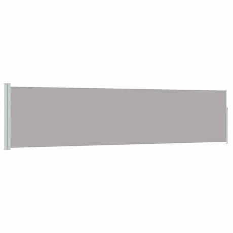 Vidaxx paravent de jardin extensible 120x500 cm gris