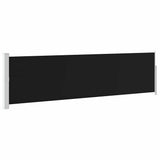 Écran de jardin vidaxl extensible 140x500 cm noir
