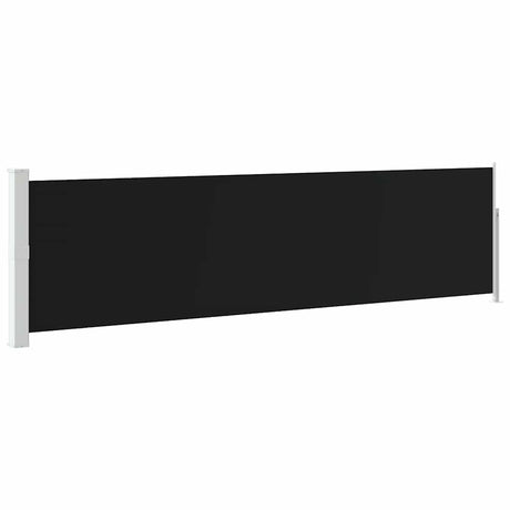 Écran de jardin vidaxl extensible 140x500 cm noir