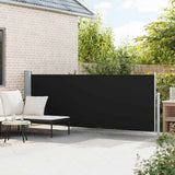 Écran de jardin vidaxl extensible 140x500 cm noir