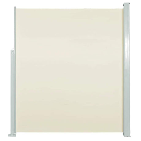 Écran de jardin vidaxl extensible 140x500 cm crème