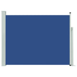 Écran de jardin vidaxl extensible 140x500 cm bleu