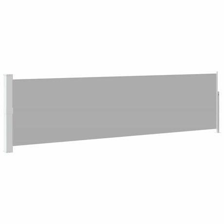 Écran de jardin vidaxl extensible 140x500 cm gris