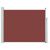 Écran de jardin vidaxl extensible 140x500 cm brun