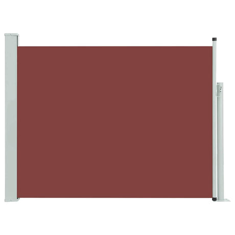 Écran de jardin vidaxl extensible 140x500 cm brun