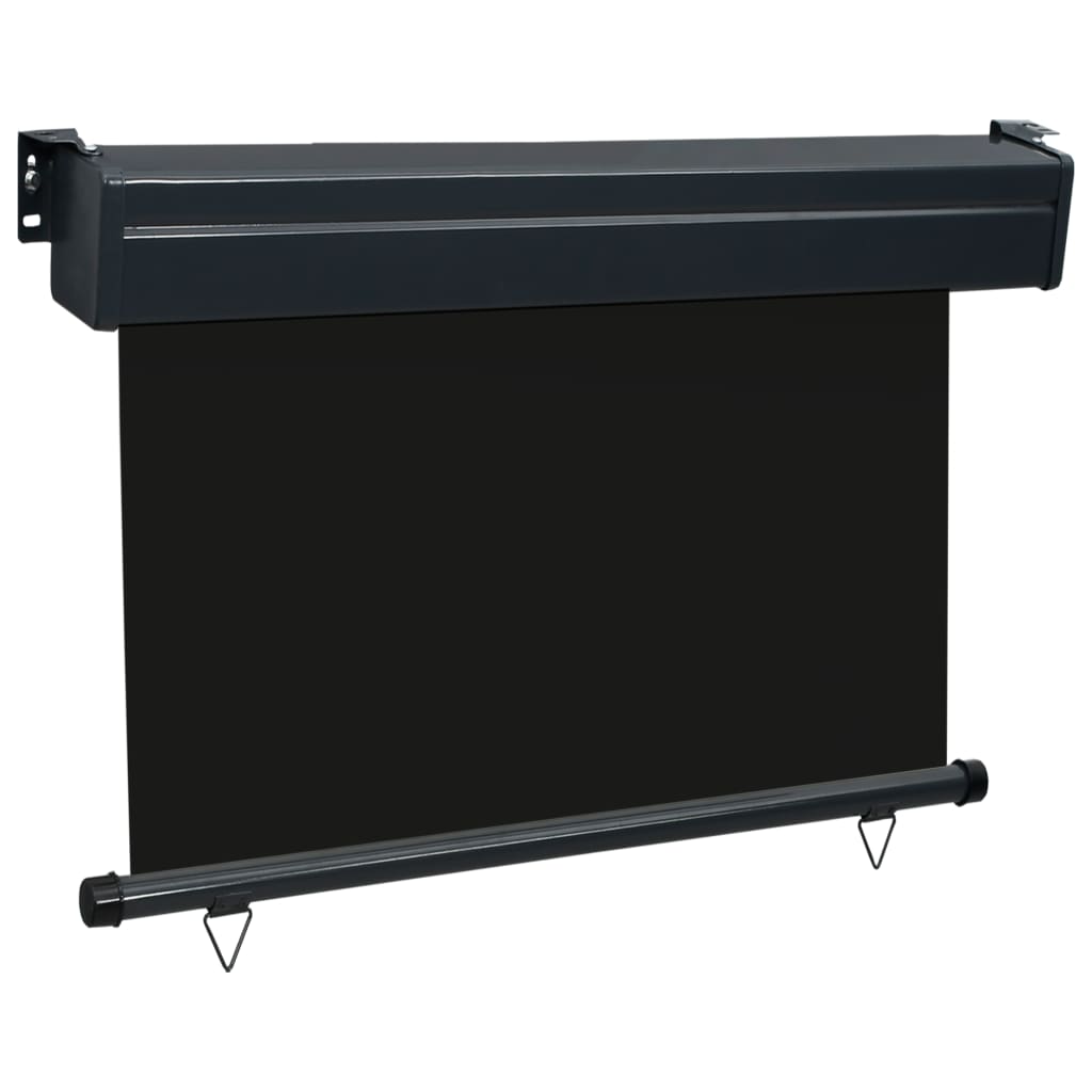 Vidaxl Balcony Schermata 85x250 cm nero