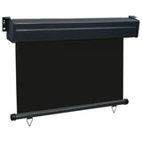 Vidaxl Balcony screen 85x250 cm Black