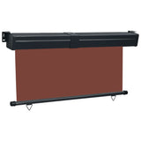 Vidaxl Balcony screen 165x250 cm brown