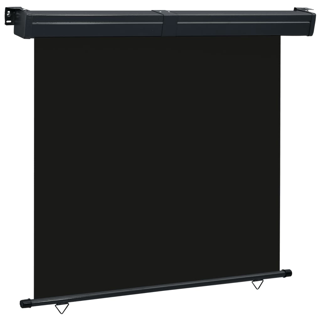 Vidaxl Balcony screen 175x250 cm Black