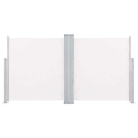 Pare-brise Vidaxl extensible 100x600 cm crème