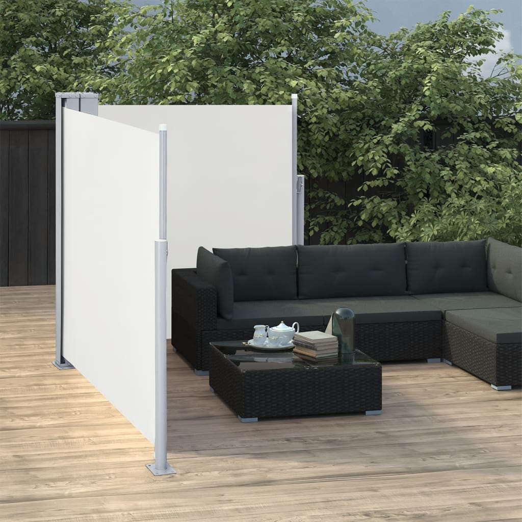 Vidaxl Parature estendibile da 100x600 cm Crema