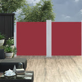 Parabrisas Vidaxl extensible 100x600 cm rojo