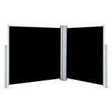 Vidaxx pare-vent extensible 120x600 cm noir