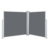 Vidaxx pare-vent extensible 120x600 cm anthracite
