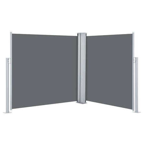 Vidaxx pare-vent extensible 120x600 cm anthracite