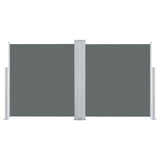 Vidaxx pare-vent extensible 120x600 cm anthracite