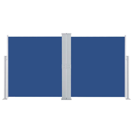 Pare-brise Vidaxl extensible 140x600 cm bleu