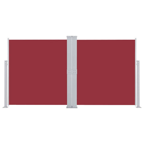 Pare-brise Vidaxl extensible 140x600 cm rouge