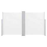 Écran de jardin vidaxl extensible double 170x600 cm crème