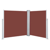 VidaXL Windshield Extendable 170x600 cm brown