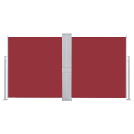 Pare-brise Vidaxl extensible 170x600 cm rouge
