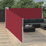 Parabrisas Vidaxl extensible 100x1000 cm rojo