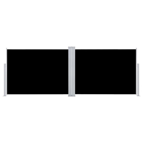 Vidaxx pare-vent extensible 120x1000 cm noir