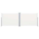 Vidaxx pare-vent extensible 120x1000 cm crème