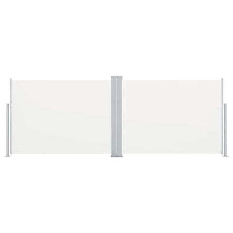Vidaxx pare-vent extensible 120x1000 cm crème