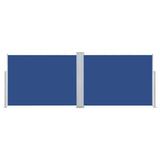 Vidaxx pare-vent extensible 120x1000 cm bleu
