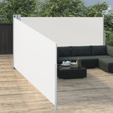 Pare-brise Vidaxl extensible 140x1000 cm crème