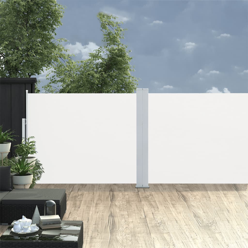 Vidaxl forrude udvides 140x1000 cm creme