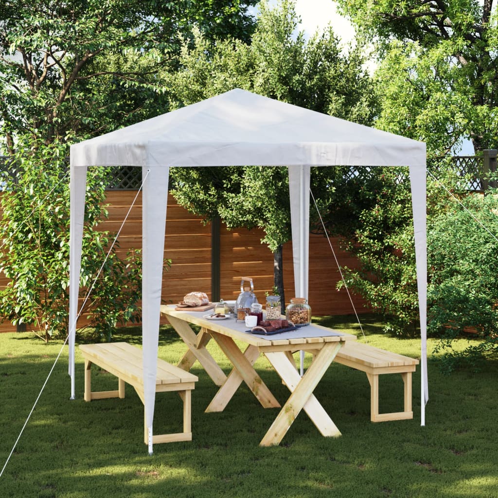 Vidaxl Partytent 2x2 m White