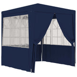 Tienda de fiesta Vidaxl con paredes laterales Professional 90 g m² 2x2 m azul