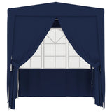 Vidaxl Party tent with side walls Professional 90 g m² 2.5x2.5 m blue