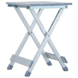 Tabouret de camping vidaxl 28x26x39 cm en aluminium