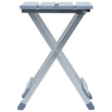 Tabouret de camping vidaxl 28x26x39 cm en aluminium